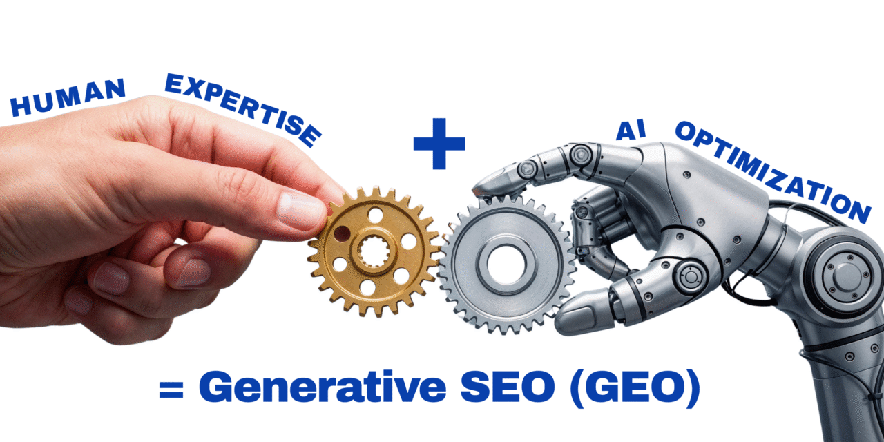 Human and AI collaboration in Generative Engine Optimization strategy