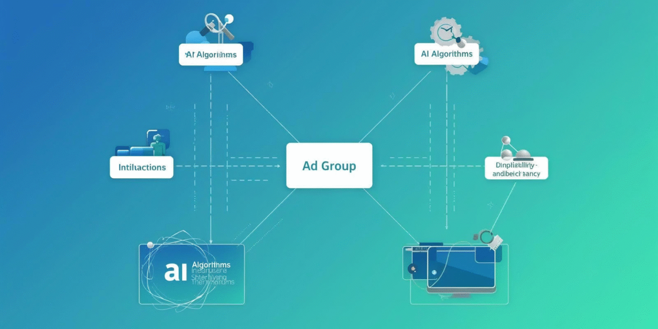 simplified Google Ads campaign structure flowchart for AI Max optimization