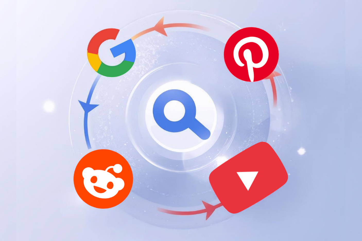 http://Search%20icons%20of%20Google,%20TikTok,%20Pinterest,%20and%20Reddit%20orbiting%20around%20a%20global%20search%20concept